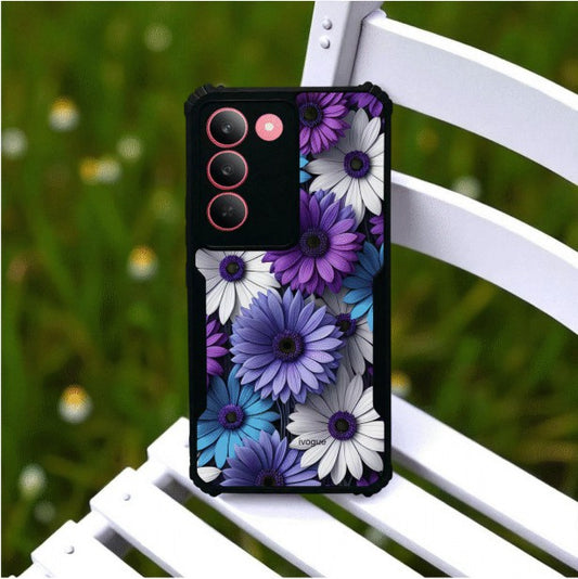 ivogue Violet Bloom Mobile Cover For REALME 14X