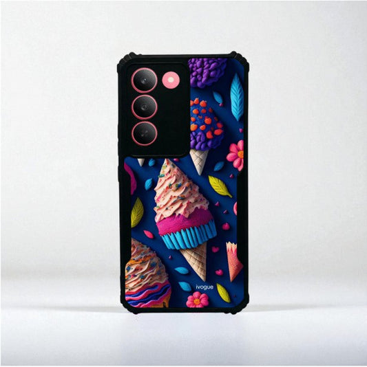 ivogue Cone of Colors Mobile Cover For REALME P3X