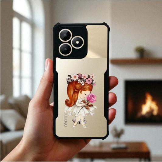 ivogue Flower Girl Mobile Cover For REALME C53