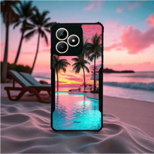 ivogue Sunset Serenity Mobile Cover For REALME Narzo N53