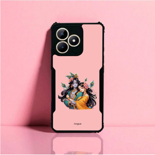 ivogue Radha Krishna Bliss Mobile Cover For REALME Narzo N53