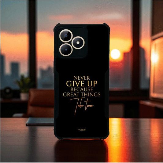 ivogue Never Give Up Mobile Cover For REALME C53