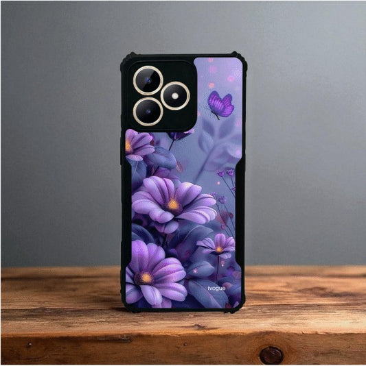 ivogue Purple Serenity Mobile Cover For REALME C53