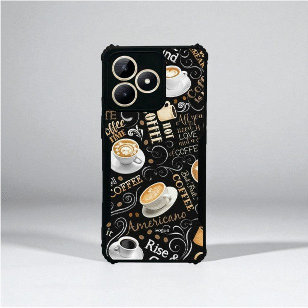 ivogue Coffee O’Clock Mobile Cover For REALME Narzo N53