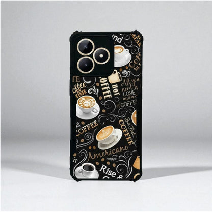 ivogue Coffee O’Clock Mobile Cover For REALME Narzo N53