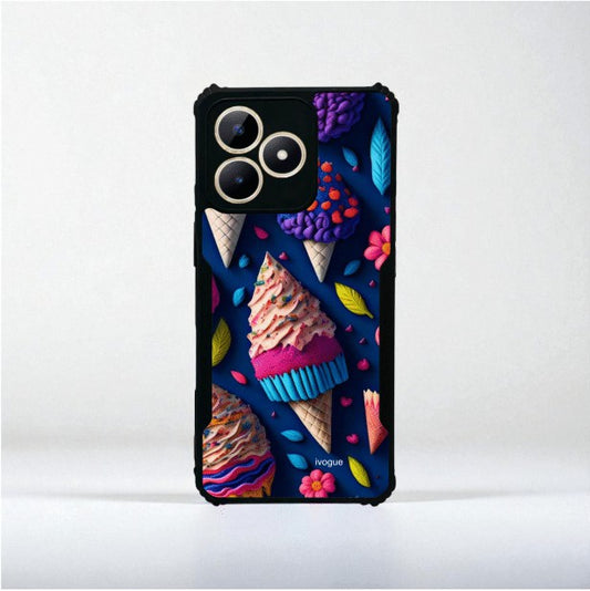 ivogue Cone of Colors Mobile Cover For REALME C51