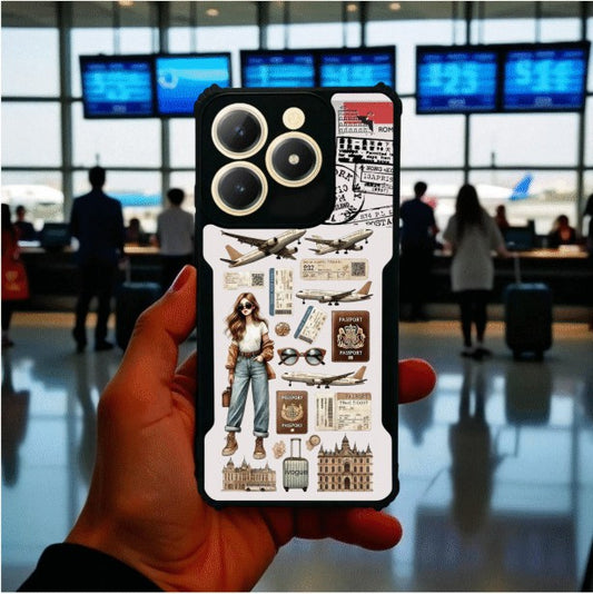ivogue Travel Girl Vibes Mobile Cover For REALME C61