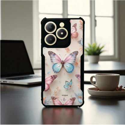 ivogue Butterfly Bloom Mobile Cover For REALME C61