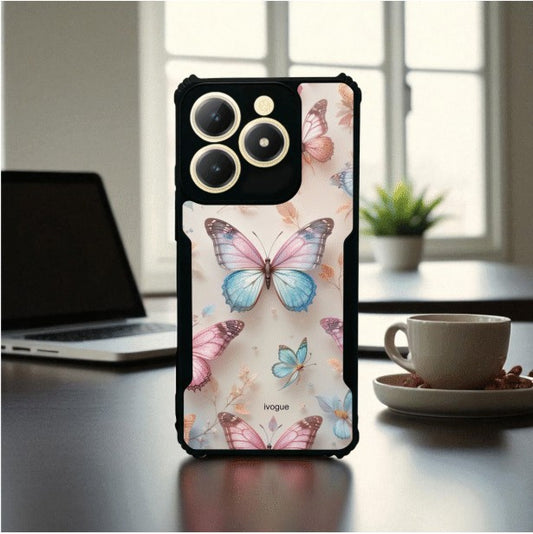 ivogue Butterfly Bloom Mobile Cover For REALME C61