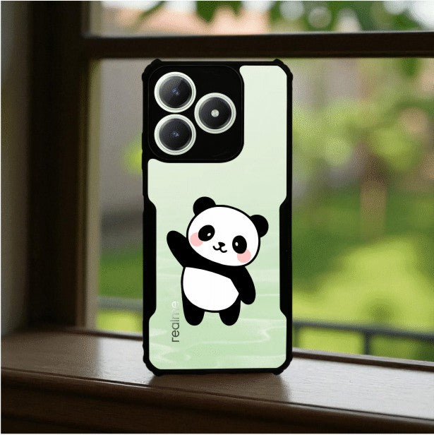 ivogue Panda Mobile Cover For REALME C63 (4G)