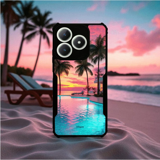 ivogue Sunset Serenity Mobile Cover For REALME Narzo N63