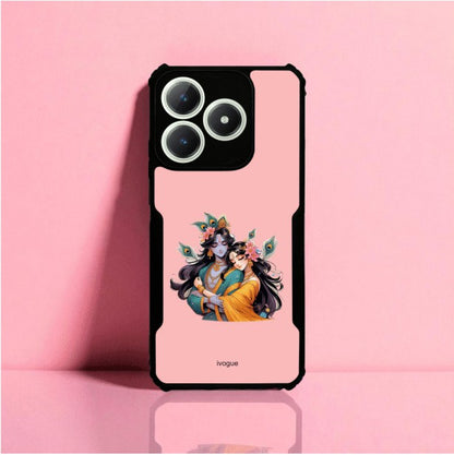 ivogue Radha Krishna Bliss Mobile Cover For REALME Narzo N63