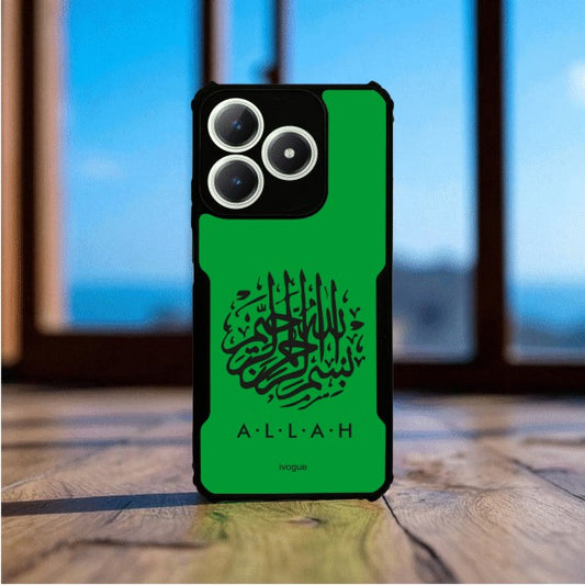 ivogue Faith in Green Mobile Cover For REALME GT 6T (5G)