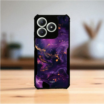 ivogue Purple Alchemy Mobile Cover For REALME C63 (4G)