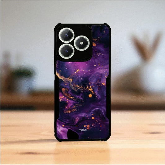 ivogue Purple Alchemy Mobile Cover For REALME Narzo N63