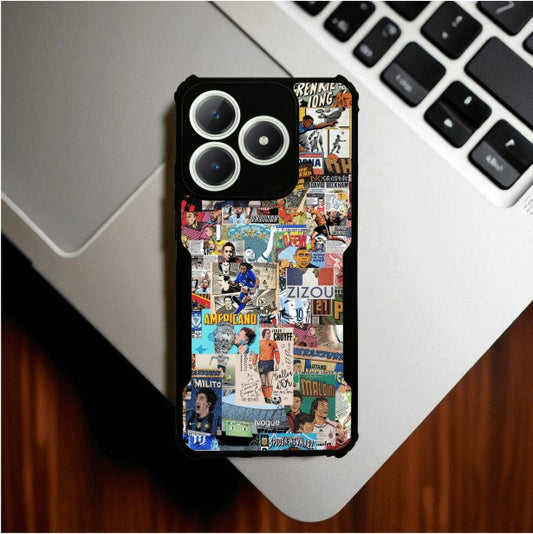 ivogue Golden Era Football Mobile Cover For REALME GT 6T (5G)