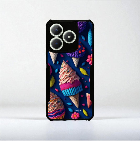 ivogue Cone of Colors Mobile Cover For REALME C63 (4G)
