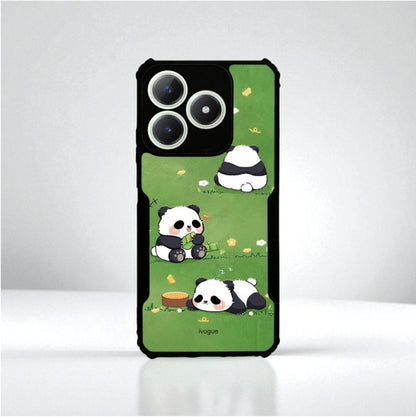 ivogue Panda Playground Mobile Cover For REALME Narzo N63