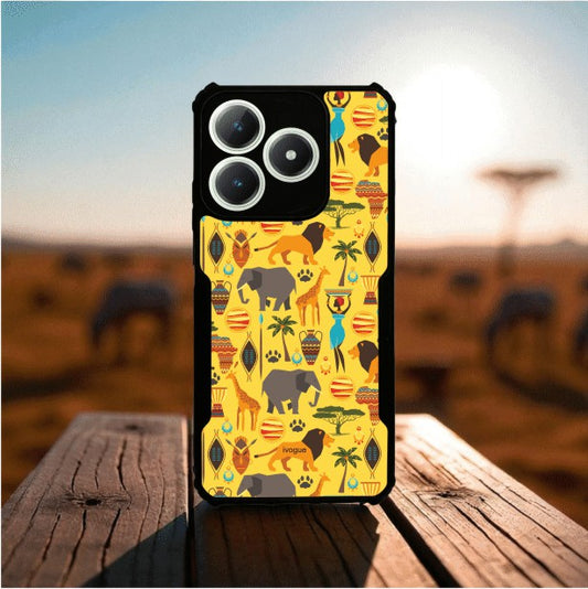 ivogue Safari Spirit Mobile Cover For REALME GT 6T (5G)