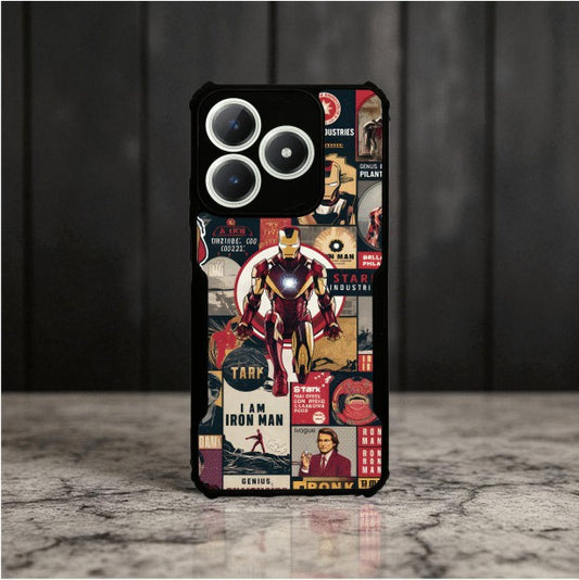 ivogue Iron Man Mobile Cover For REALME C63 (4G)