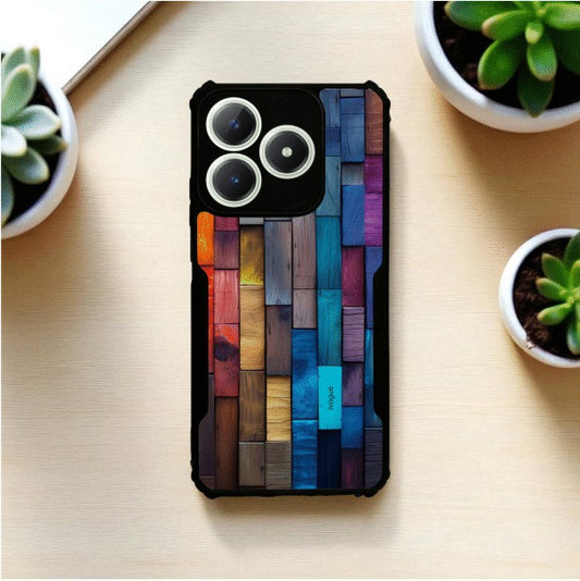 ivogue Timber Tones Mobile Cover For REALME C63 (4G)
