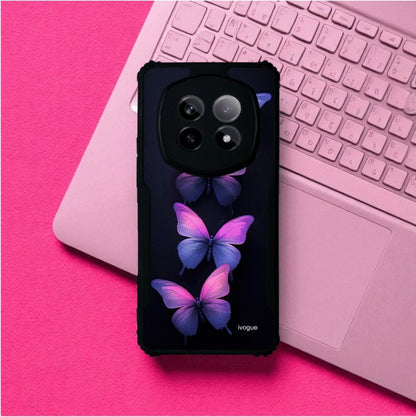 ivogue Galaxy Butterflies Mobile Cover For REALME P2 Pro