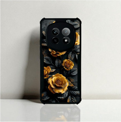 ivogue Golden Rose Mobile Cover For REALME P2 Pro