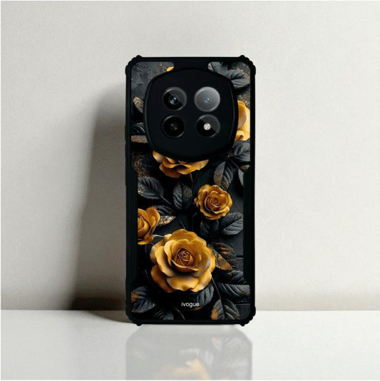 ivogue Golden Rose Mobile Cover For REALME P2 Pro