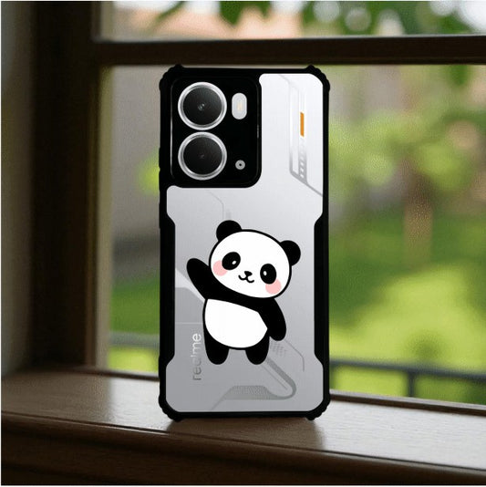 ivogue Panda Mobile Cover For REALME P3