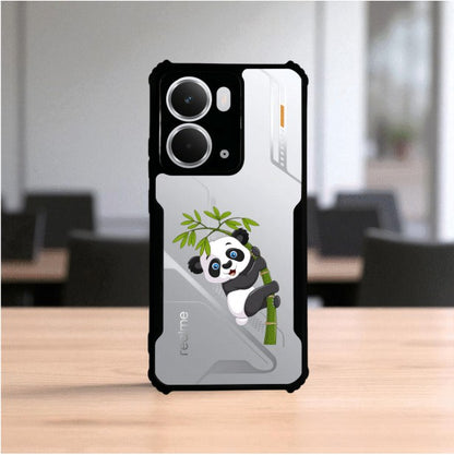 ivogue Panda and Tree Mobile Cover For REALME P3