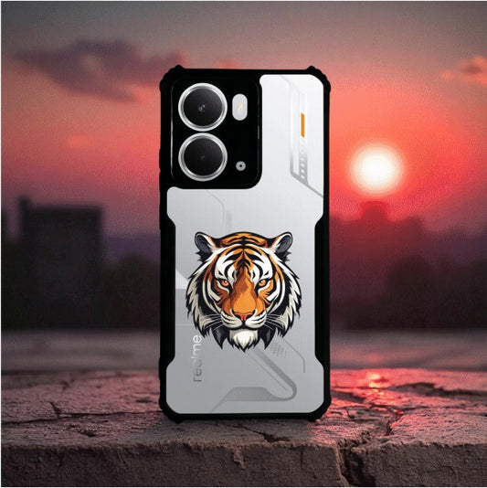 ivogue Tiger Mobile Cover For REALME P3