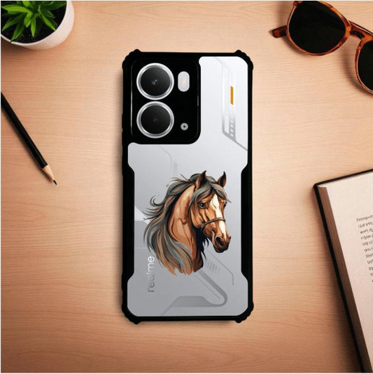 ivogue Horse Mobile Cover For REALME P3