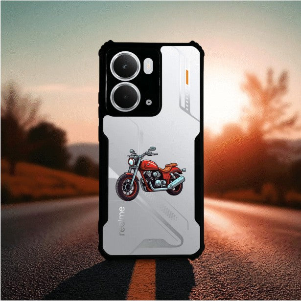 ivogue Bike Mobile Cover For REALME P3