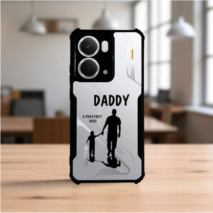 ivogue Daddy and Son Mobile Cover For REALME P3