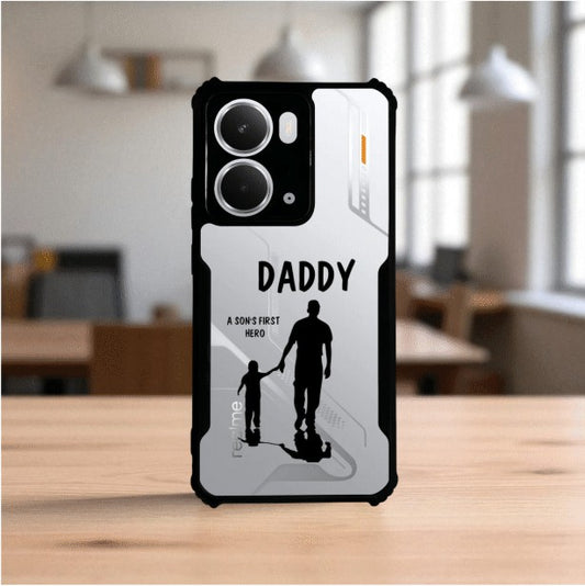 ivogue Daddy and Son Mobile Cover For REALME P3