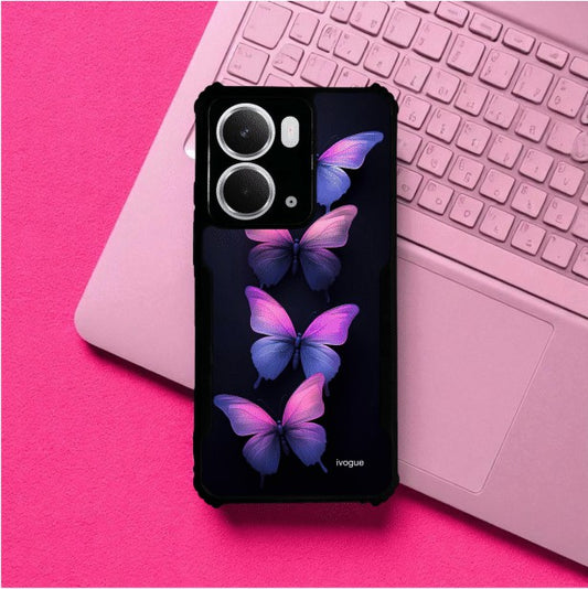 ivogue Galaxy Butterflies Mobile Cover For REALME P3