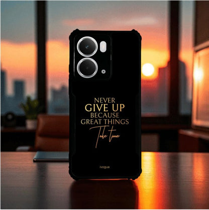 ivogue Never Give Up Mobile Cover For REALME P3