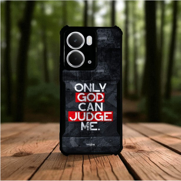 ivogue Only God Can Judge Me Mobile Cover For REALME P3
