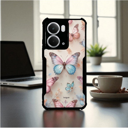 ivogue Butterfly Bloom Mobile Cover For REALME P3