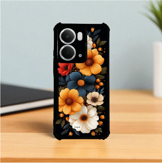 ivogue Retro Petals Mobile Cover For REALME P3