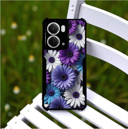 ivogue Violet Bloom Mobile Cover For REALME P3