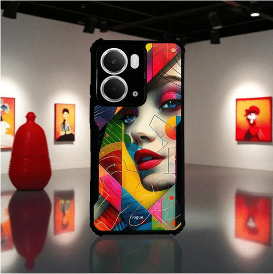 ivogue Modern Art Mobile Cover For REALME P3