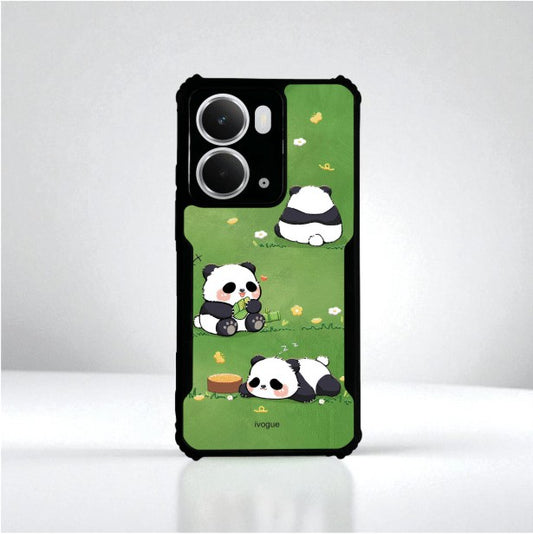 ivogue Panda Playground Mobile Cover For REALME P3