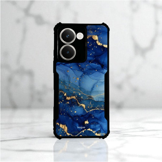 ivogue Blue Opulence Mobile Cover For REALME P3 Ultra