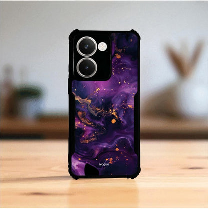 ivogue Purple Alchemy Mobile Cover For REALME P3 Ultra
