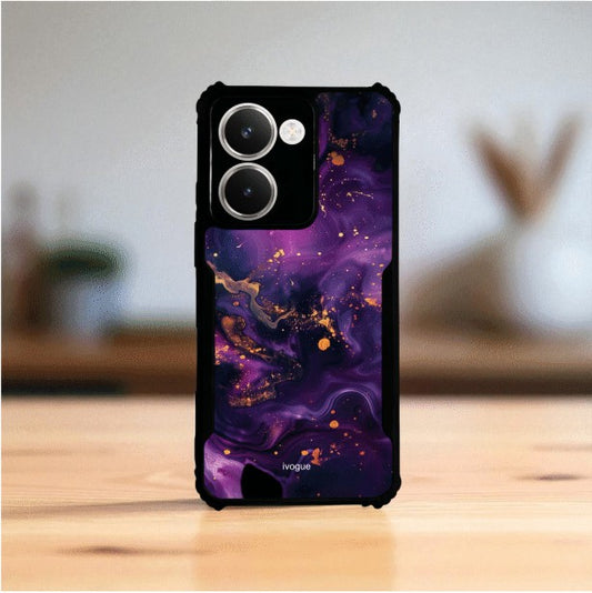 ivogue Purple Alchemy Mobile Cover For REALME P3 Ultra