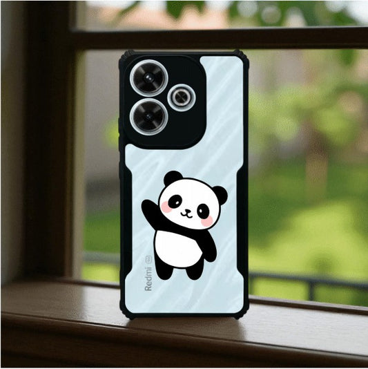 ivogue Panda Mobile Cover For Redmi 13 (5G)