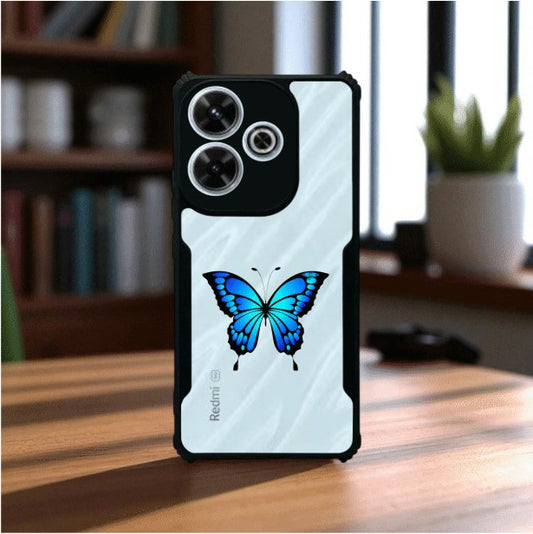 ivogue Butterfly Mobile Cover For Redmi 13 (5G)