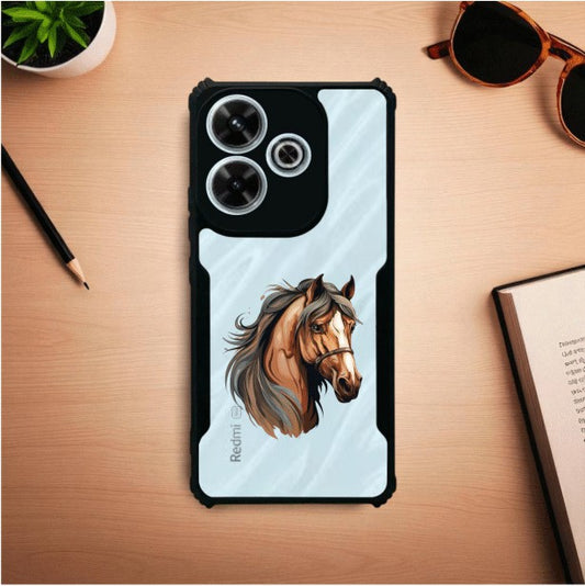 ivogue Horse Mobile Cover For Redmi 13 (5G)