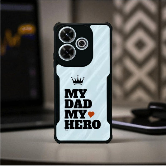 ivogue My Dad My Hero Mobile Cover For Redmi 13 (5G)